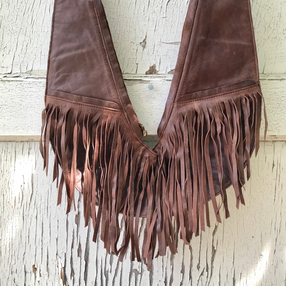SASH BAG Classic Leather Full Fringe Crossbody